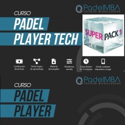 Pack 2 cursos padelmba (padel tech + padel player1)